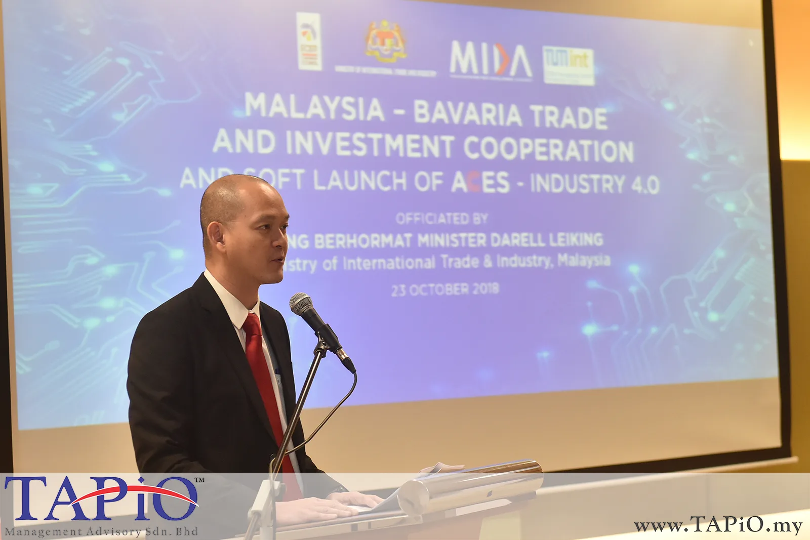 Deputy Minister of International Trade and Industry YB Dr. Ong Kian Ming