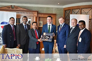 Meeting with Mr. Patrick O'Donovan TD, Minister of State for Finance, Public Expenditure & Reform and His Excellency Ambassador Eamon Hickey, Ambassador of Ireland to Malaysia