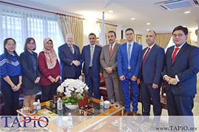 Meeting with His Excellency Ambassador Fahad Mohammed Kafoud Ambassador of the State of Qatar to Malaysia