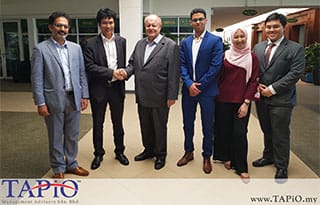 discussion about the potential collaboration between IDEAS (Institute for Democracy and Economic Affairs) and TAPiO Management Advisory