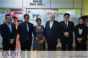 Media company collaborating with charity association