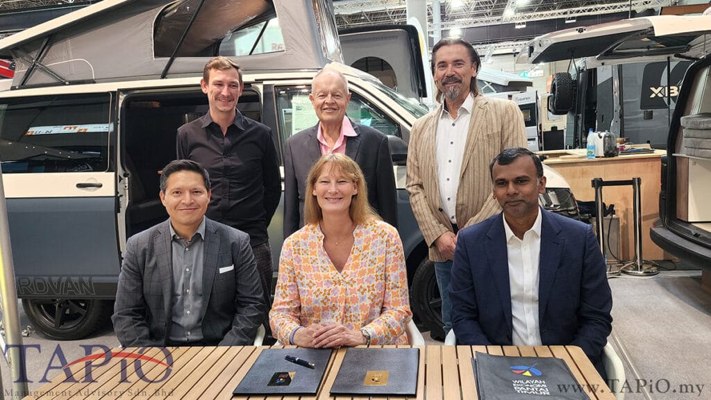 Memorandum of Cooperation signing between ECERDC and Knaus Campingpark