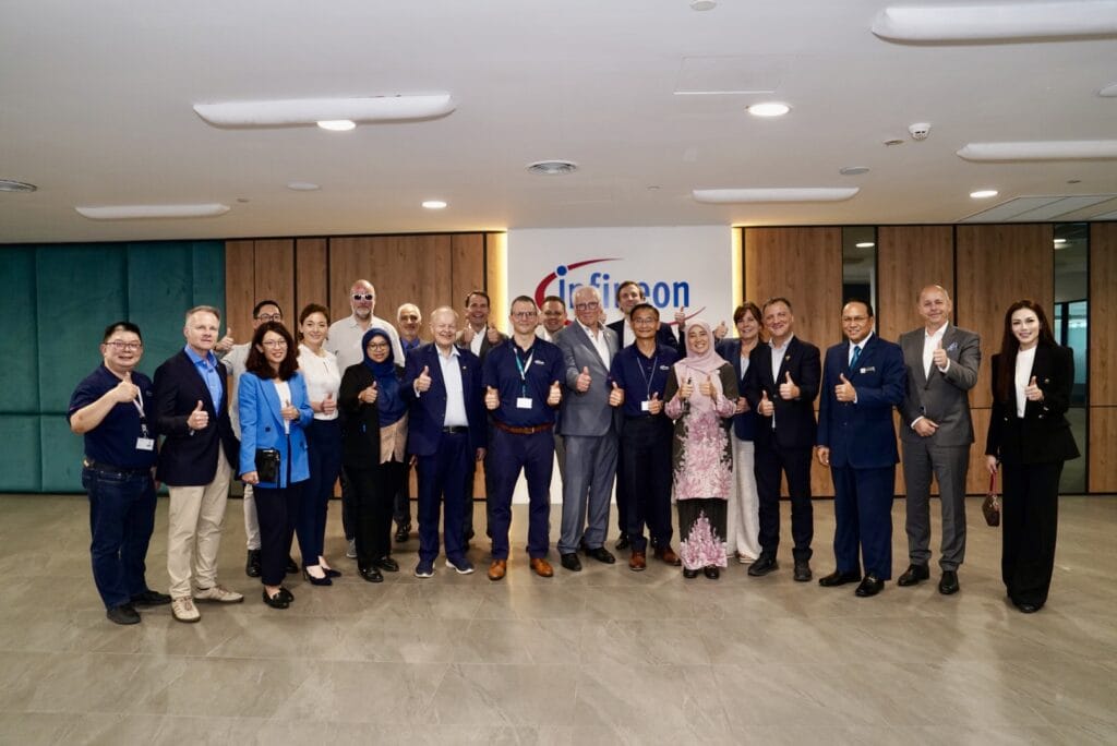World Economic Council (WEC) delegation visited Infineon Technologies Malaysia in Batu Berendam, Melaka